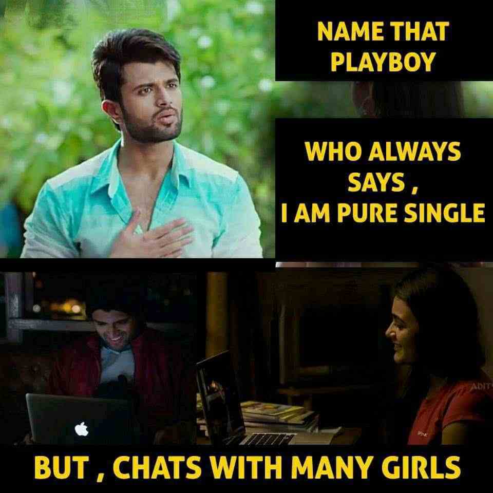 Who always says I Am Pure Single