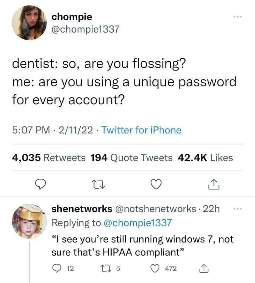 You using a unique password for every account?